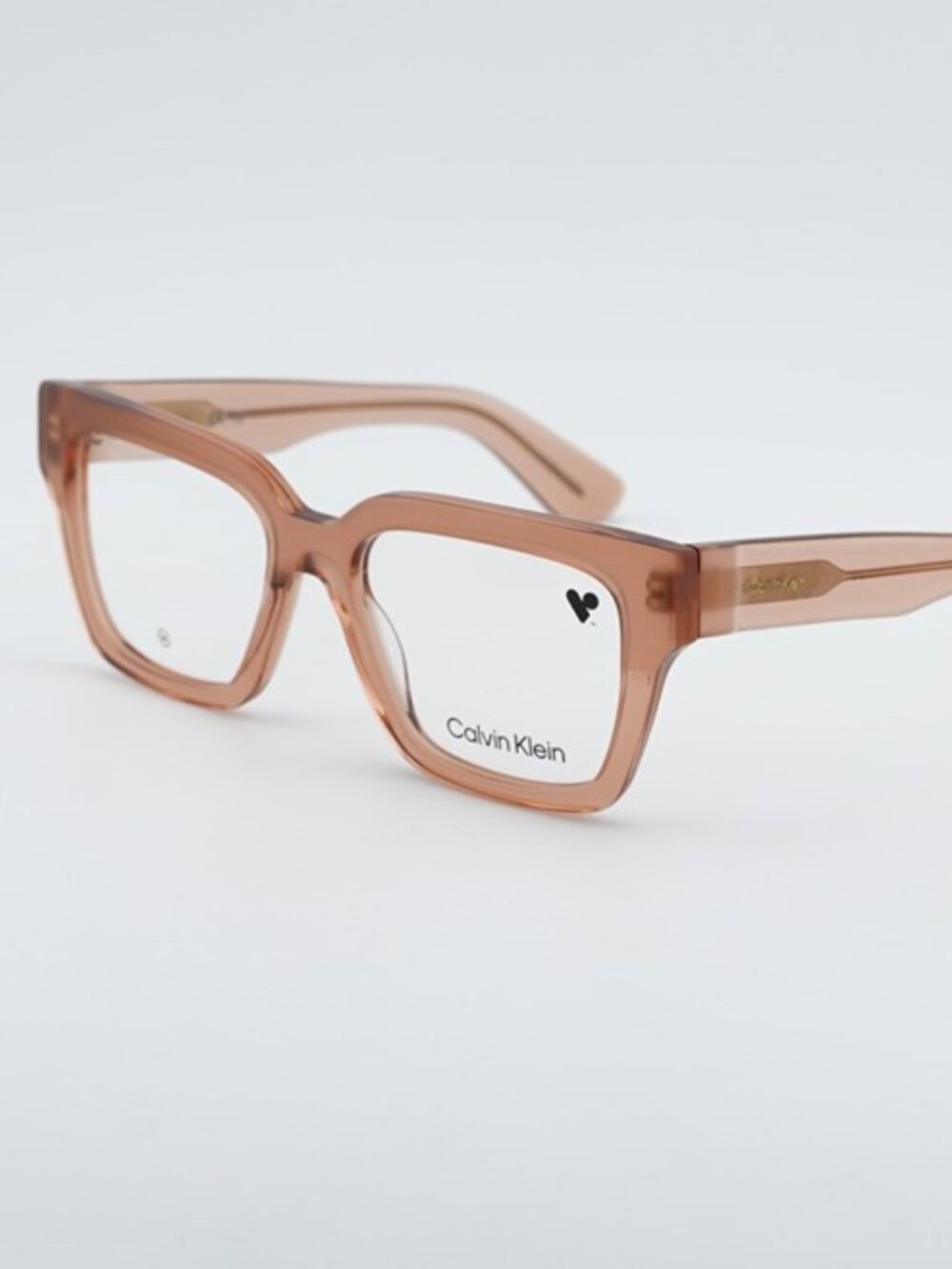Calvin Klein CK24526 278 Eyeglasses Light Brown 52mm Square Frame
